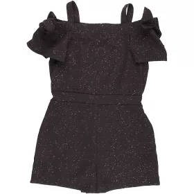 Fekete-ezüst playsuit (140) lány