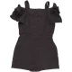 Fekete-ezüst playsuit (140) lány