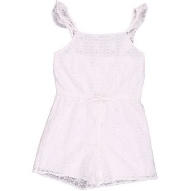 Primark Törtfehér csipke playsuit (128) kislány