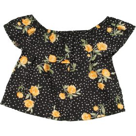 Primark Virágos-pöttyös felső (128) kislány