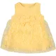 F&F Virágos sárga ruha (62) baba