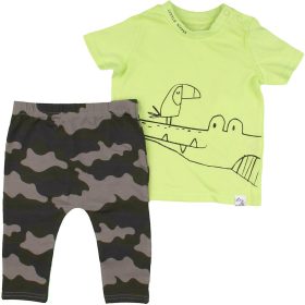 F&F Zöld-terepmintás szett (68) baba