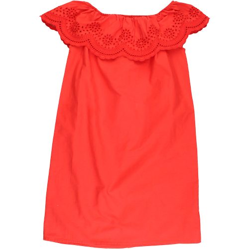 H&M Hímzett narancs ruha (134) lány