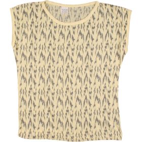 Mintás sárga felső (134-140) lány