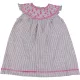 Mamas&Papas Hímzett csíkos ruha (68) baba