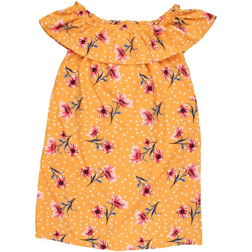 Primark Virágos sárga ruha (158) tini lány
