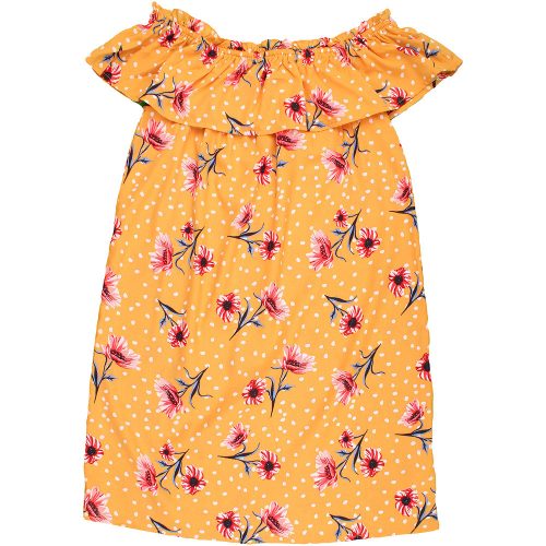 Primark Virágos mustár ruha (158) tini lány