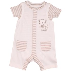 Miniclub Bézs-csíkos szett (62) baba