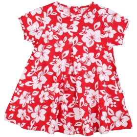 Virágos ruha (68-74) baba