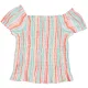 Nutmeg Színes csíkos felső (146) lány
