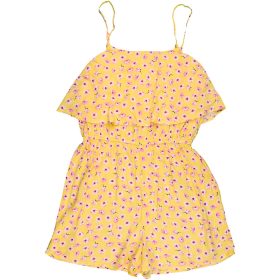New Look Virágos sárga playsuit (152) lány