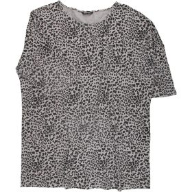 Mintás szürke felső (L)  női