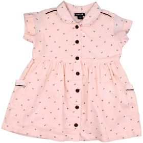 Kiabi Mintás barack ruha (68) baba