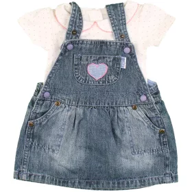 Pöttyös-kék szett (62) baba