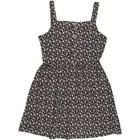 Primark Virágos fekete ruha (146) lány