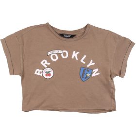 New Look Mintás khaki haspóló (134) lány