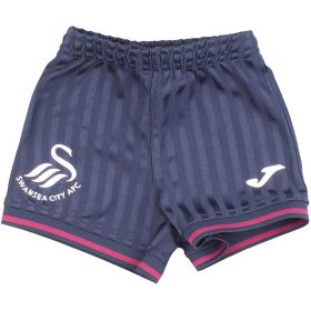 Csíkos kék rövidnadrág (68) baba