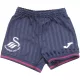 Csíkos kék rövidnadrág (68) baba