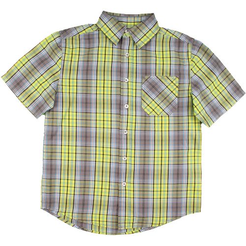 Sárgakockás ing (146-152) fiú