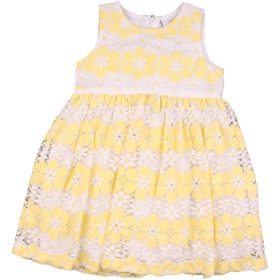 Virágos csipkeruha (86) baba