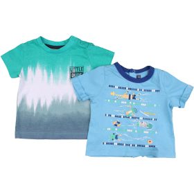 Kék-mintás szett (62) baba