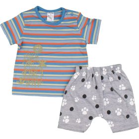 Csíkos-szürke szett (62) baba