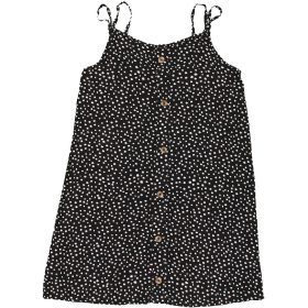 Primark Pöttyös fekete tunika (128) kislány