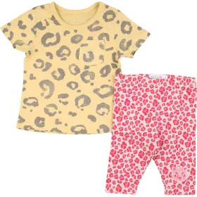Sárga-mintás szett (62) baba