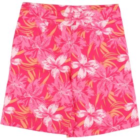 Virágos pink fürdőnadrág (128) kisfiú