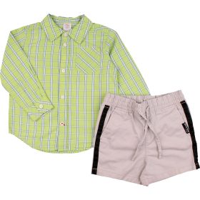 Kockás-bézs szett (86) baba