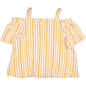 Primark Mustárcsíkos felső (152) lány
