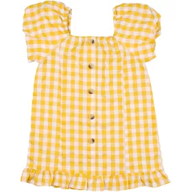 Primark Mustárkockás ruha (92) kislány