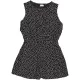 F&F Mintás fekete playsuit (152) lány