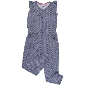 F&F Kékmintás jumpsuit (122) kislány