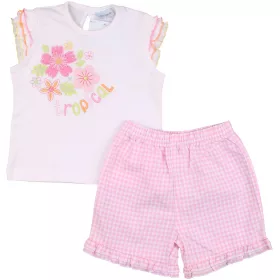 Cherokee Virágos-kockás szett (62) baba