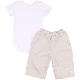 Fehér-drapp szett (56) baba