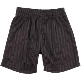 F&F Csíkos fekete rövidnadrág (104) kisfiú