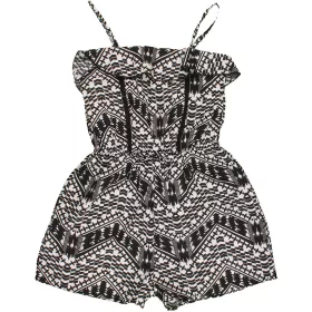 Primark Feketemintás playsuit (134) lány