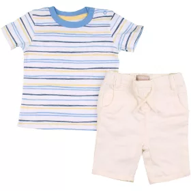 Csíkos-ekrü szett (74) baba