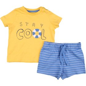 Sárga-csíkos szett (62) baba