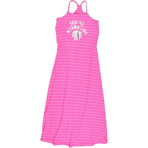 Primark Csíkos pink ruha (146) lány