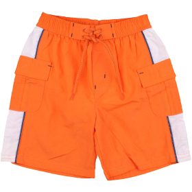 St Bernard Narancs-fehér fürdőnadrág (98) kisfiú