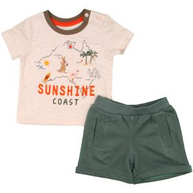 Bézs-zöld szett (62) baba