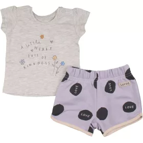 Primark Szürke-pöttyös szett (62) baba