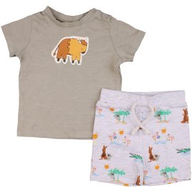 Zöld-állatos szett (68) baba