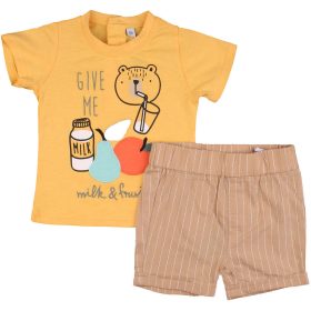 Sárga-csíkos szett (62) baba