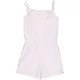 Young Dimension Csipkés fehér playsuit (128) kislány