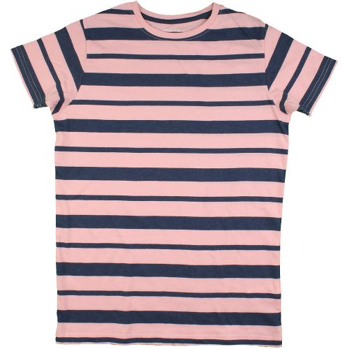 Primark Csíkos rózsaszín póló (158) kamasz fiú