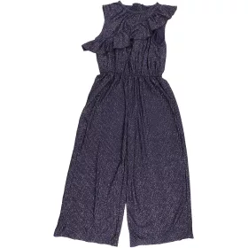 Pöttyös kék jumpsuit (122) kislány