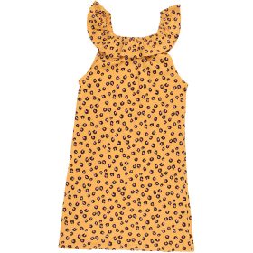 Mintás sárga ruha (134-140) lány